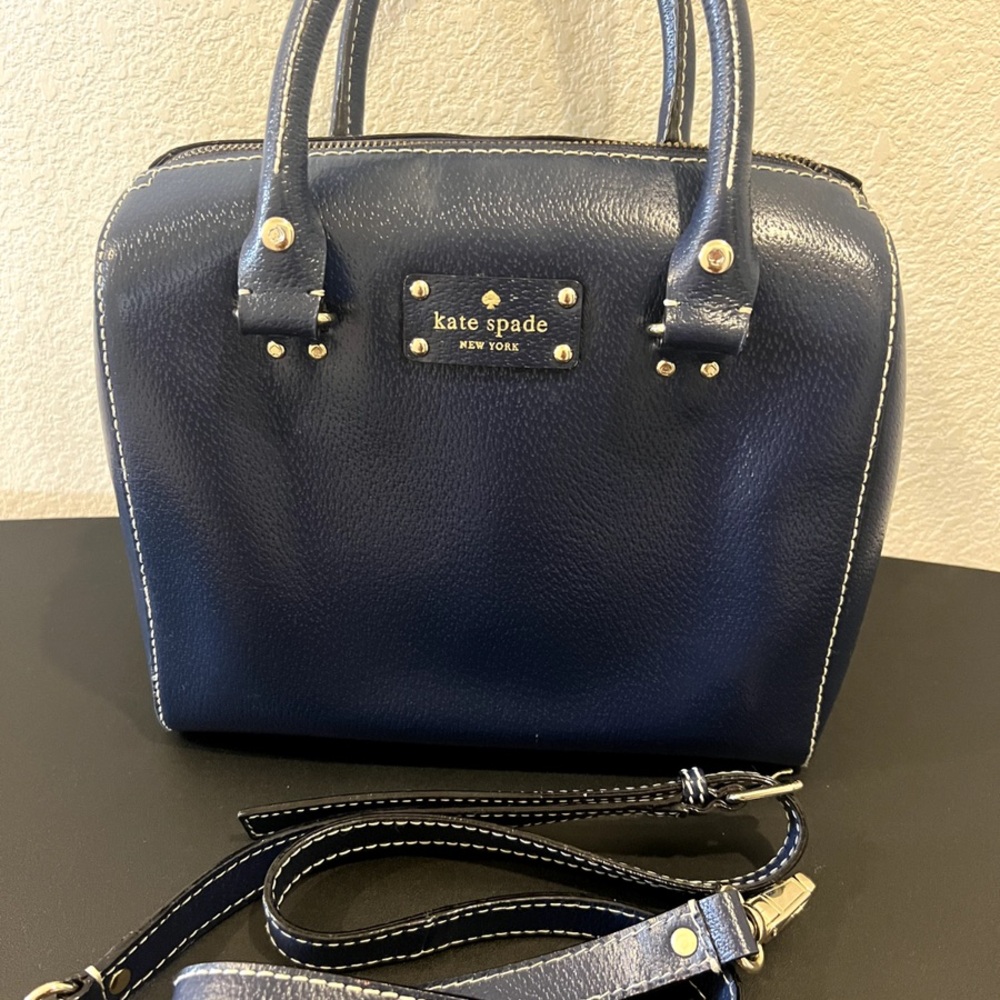 Kate Spade Midnight Blue Satchel